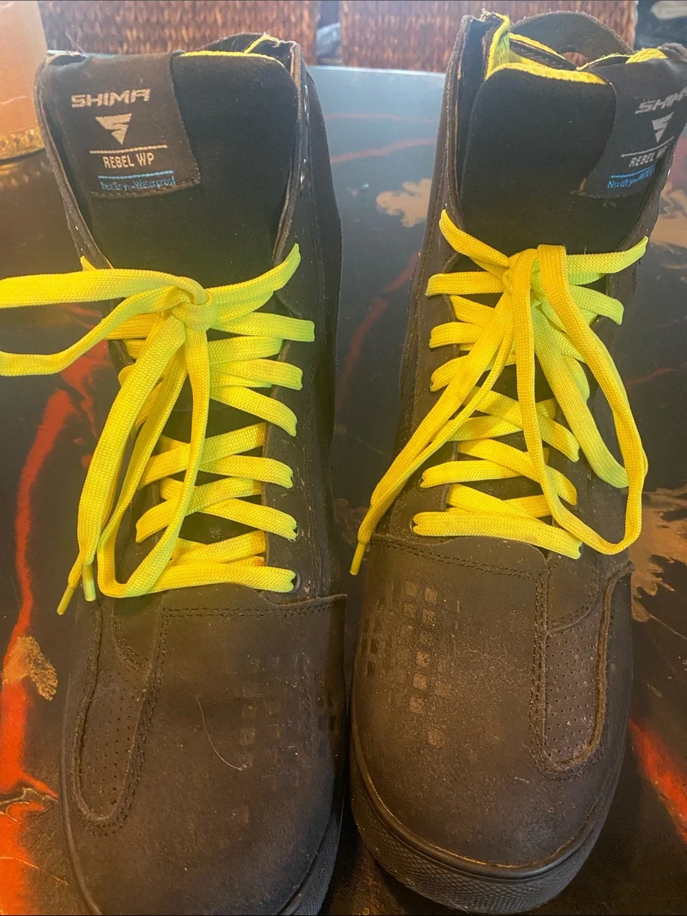 Shima Rebel WP Perforated Waterproof Motorcycle Shoes